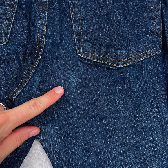 Naked & Famous Jeans Mens 29 (28 x 29) Golden Hour Slub Stretch Selvedge Denim - Picture 8 of 16